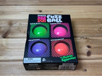 NeeDoh Teenie Fuzzball The Velvet Squeeze 4 Pack