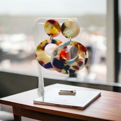 Round Acrylics Earring