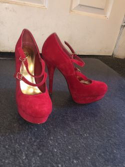Red high heels