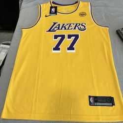 LAKERS LUKA JERSEYS SIZE MED LG XL XXL AVAILABLE 