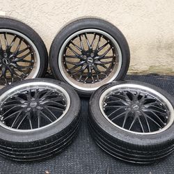 5 lug 20 inch rims fits 2005 chrysler 300