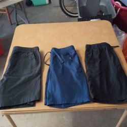 Boy's Shorts. Two 10/12 And One 14. Perfect For School. All For $10 