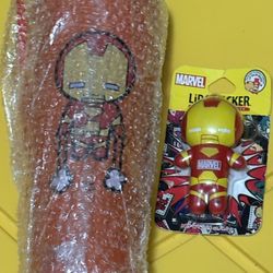 Marvel Iron Man themed Tumbler and Lip Smacker Set!