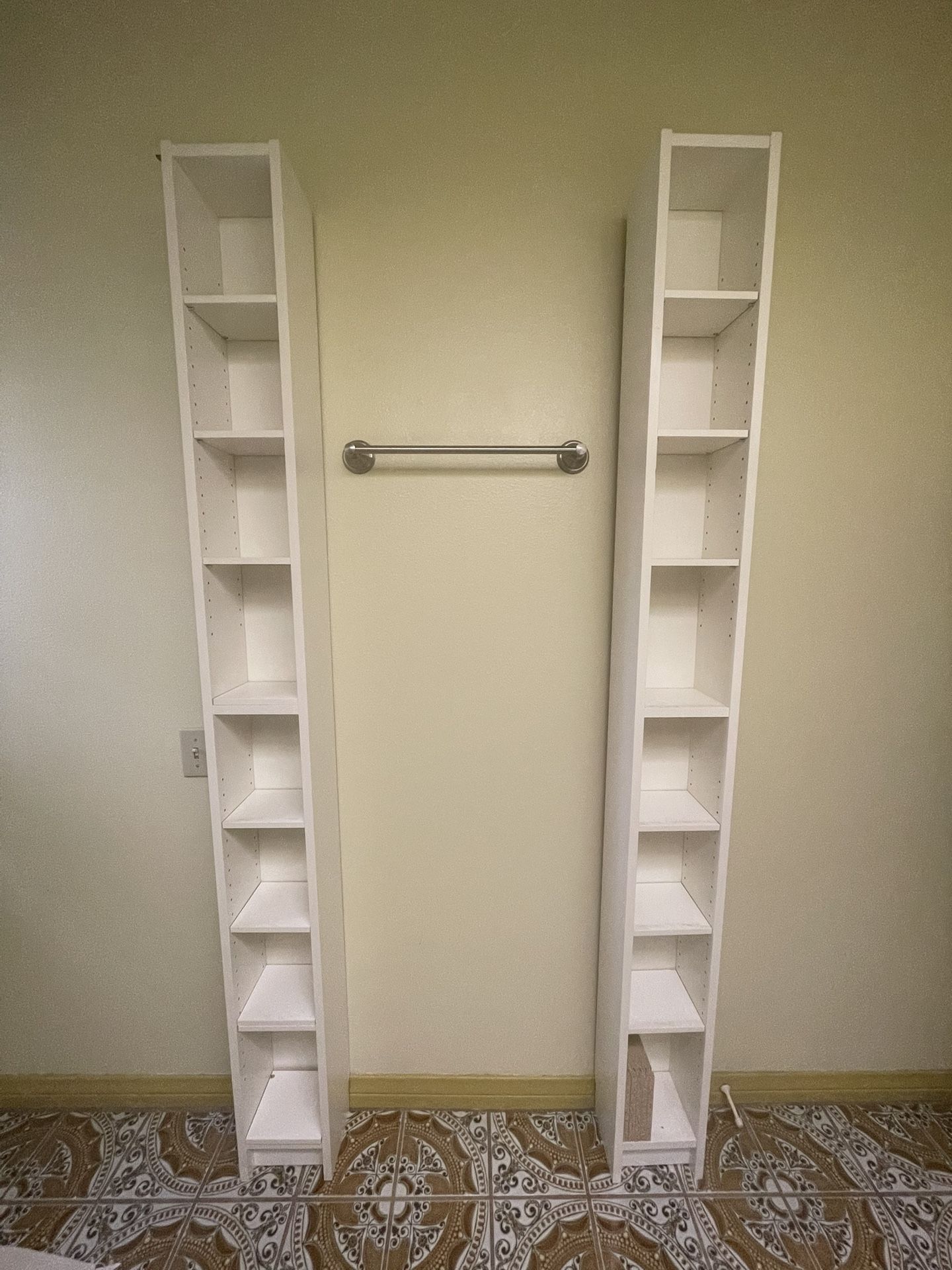 Two Shelving Units
