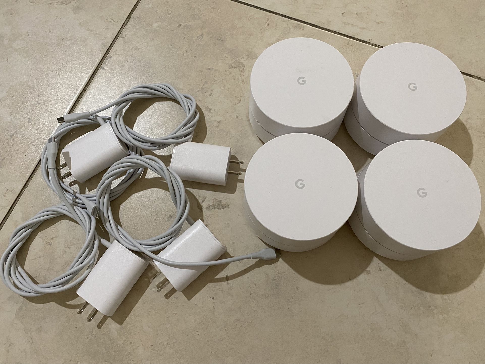 Google Wifi - AC1200 Smart Mesh Wi-Fi 4 Pack