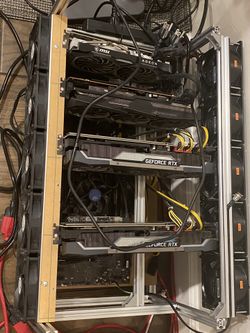 GPU 3800*2  +  5700XT *2  330GPS
