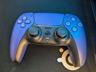 PS5 DualSense Wireless Controller (Galactic Purple) - Tested & Perfect!