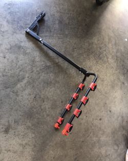 4 bike racks with 1-1/4” & 2” hitch new 35.00 firm