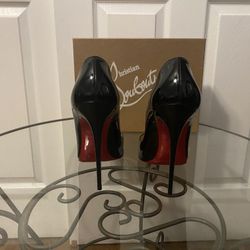 Christian Louboutin So Kate Patent Pointed-Toe Red Sole Pump