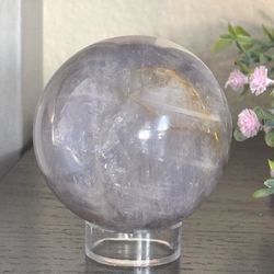 Blue Rose Quartz Sphere
