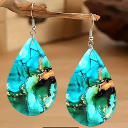 Water drop Earrings, New