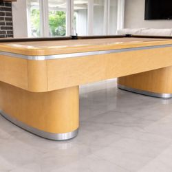 Beautiful Modern Pool Table 8’ Olhausen ( Free Delivery & Pro Setup)