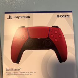 Brand New Cosmic Red PS5 Controller