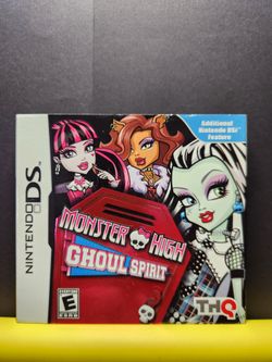 NINTENDO DS MONSTER HIGH