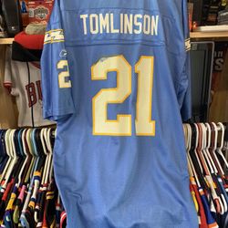 Men’s Xlarge LaDainlian Tomlinson San Diego Chargers Football Jersey 