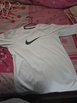 Nike Swim White Short Sleeve Shirt