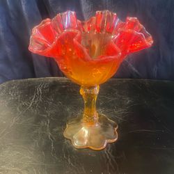 Fenton Candy Dish 