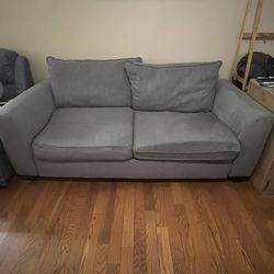 Canvas Pull Out Couch (Queen)