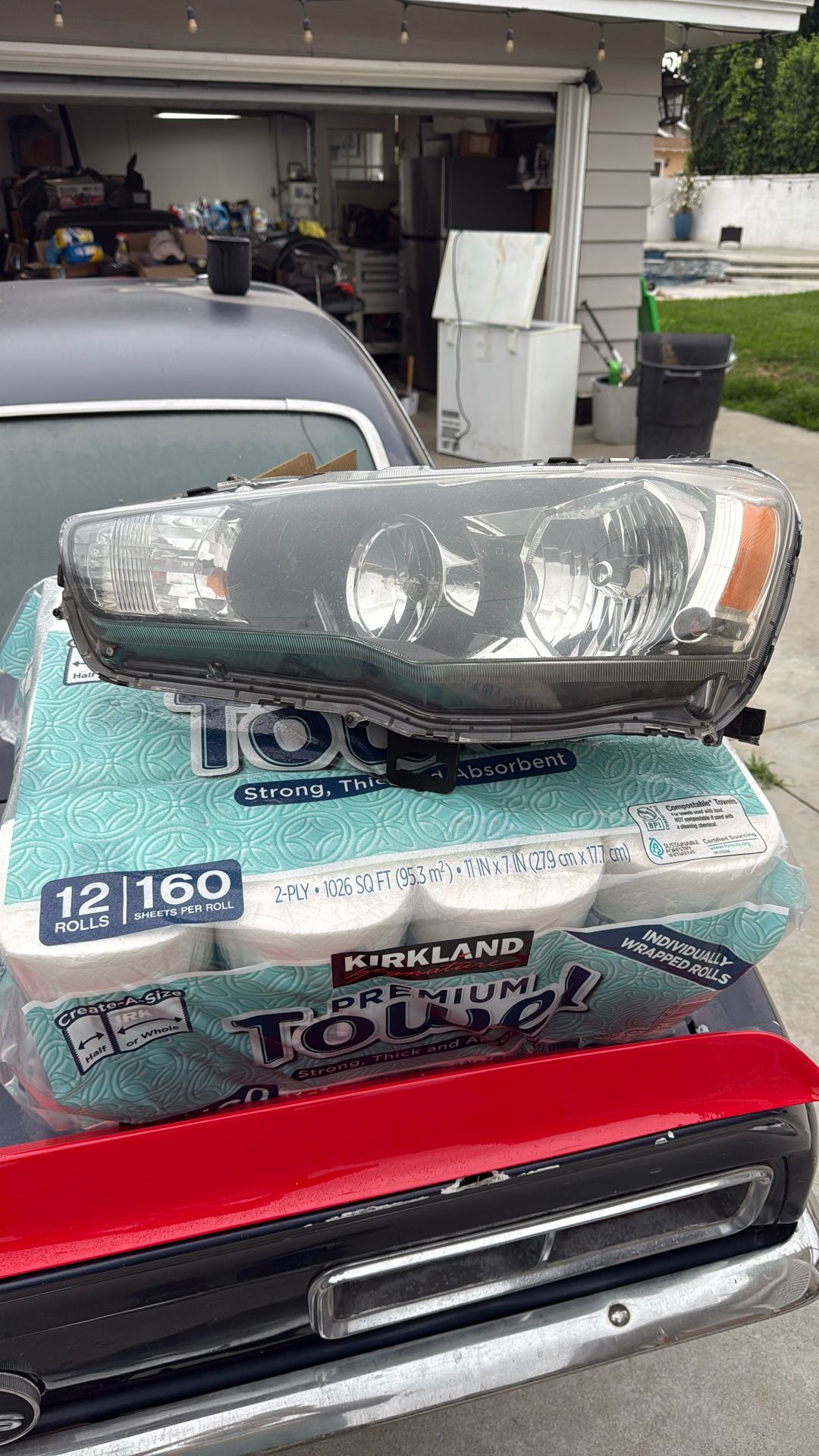 Headlight For Mitsubishi Evo X