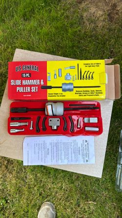Puller set and slide hammer