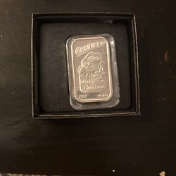 Rare Silver Bar Collectible Garfield 1987