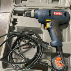 D41 Ryobi 3/8” VSR Drill Corded 