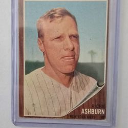 1962 TOPPS #213 HOF RICHIE ASHBURN