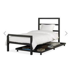 Room And Board Loft bed With Trundle Twin