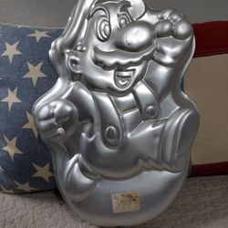 Super Mario Nintendo 1989 Wilton pan