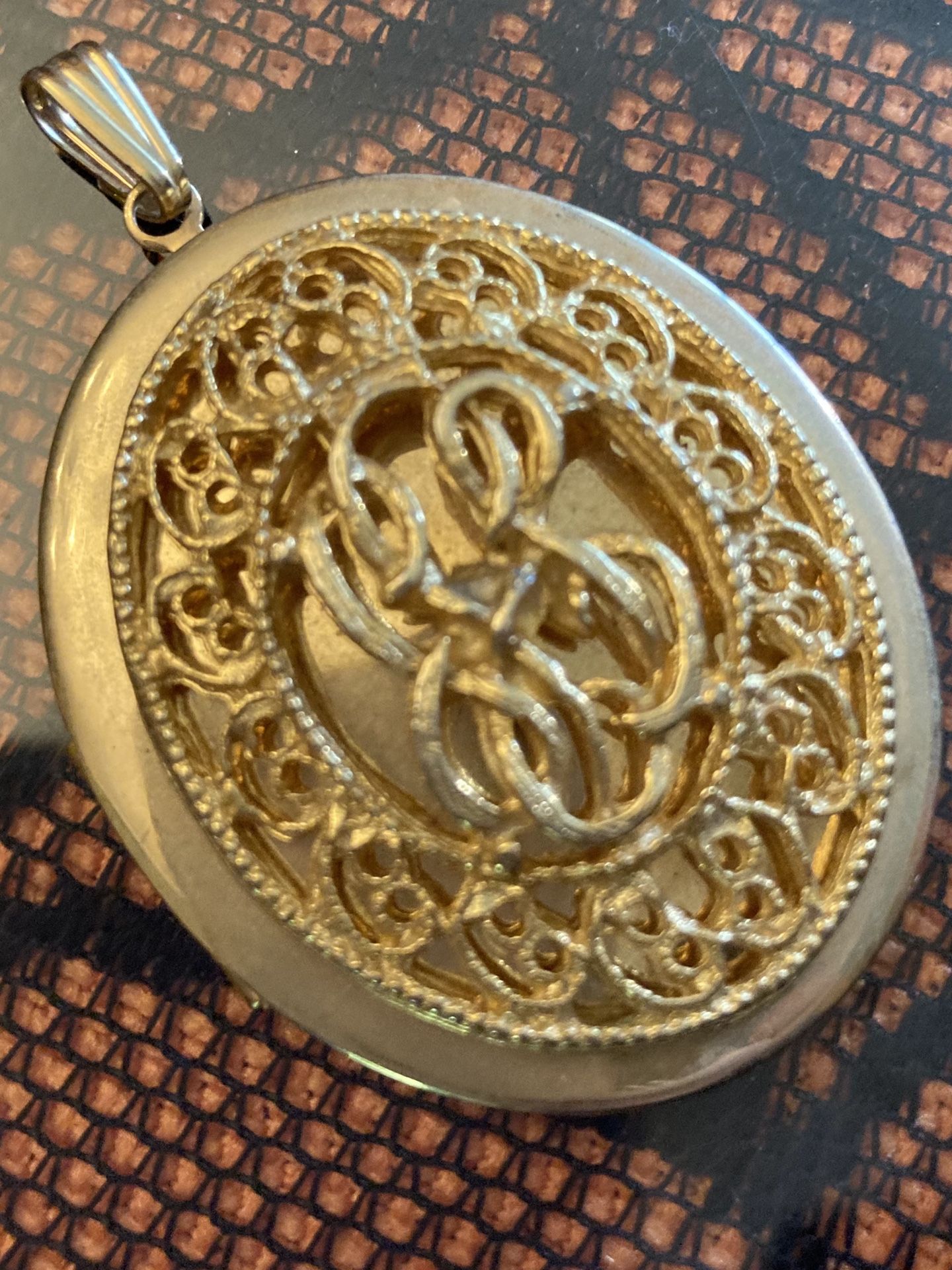 1970s Filigree Locket
