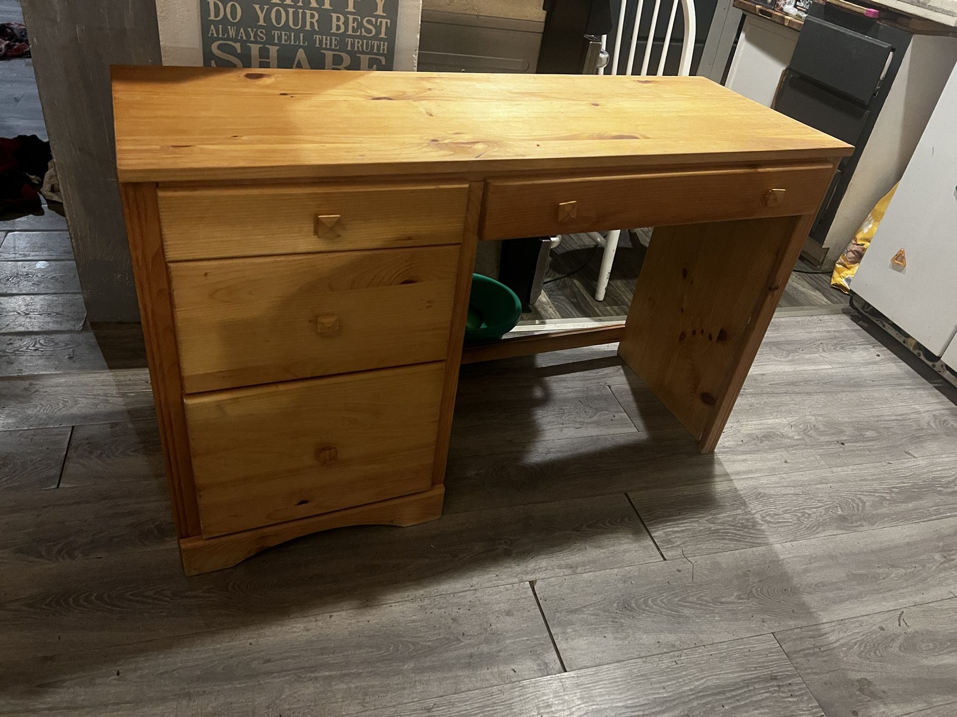 Desk Solid Wood