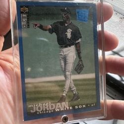 Michael Jordan Baseball Card