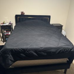 Full Size Bed Frame & Mattress