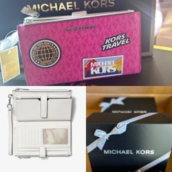 New Michael Kors Wallets With MK Gift Box Included