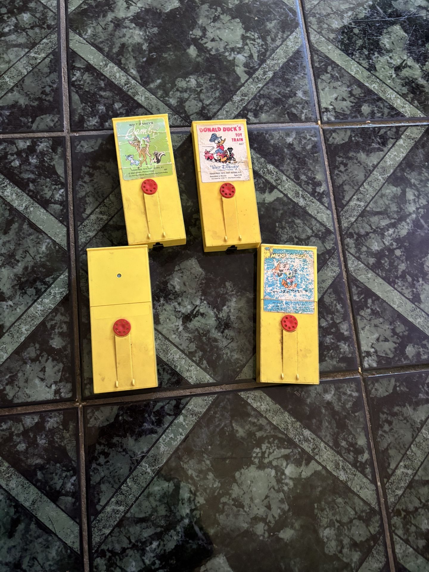 Fisher Price Vintage Movies Disney And Snoopy