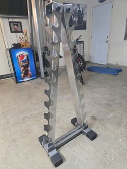 Dumbells rack