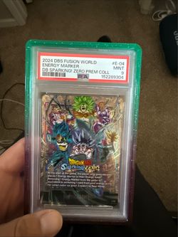PSA 9 Dragon Ball Fusion World Energy Marker #E-04