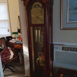 Great Grand Father Clock Works Great