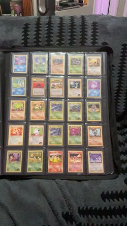 Pokémon Card Collection in Binder