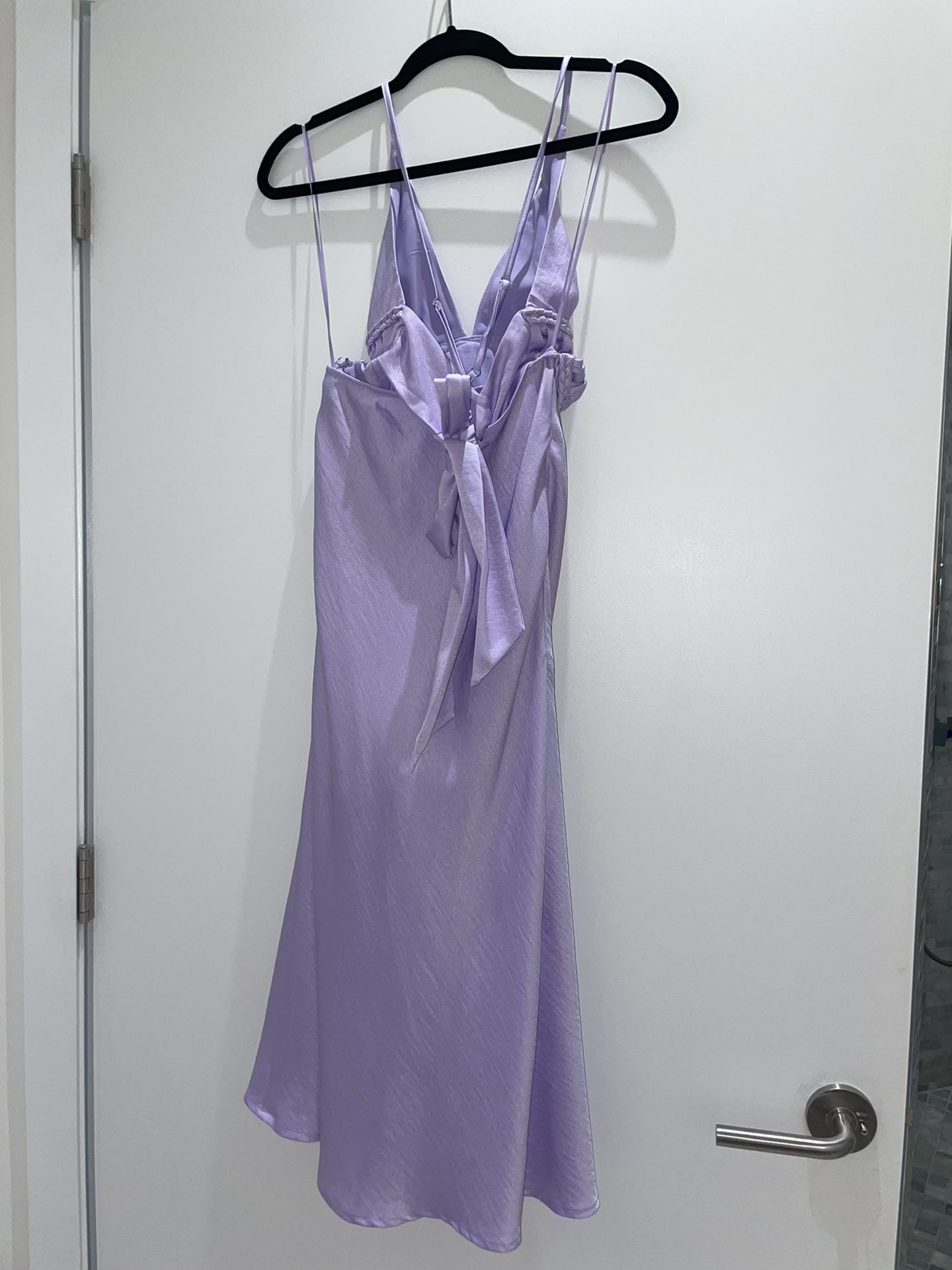 slim fit dress slacks Feather Sheer Bodice Asymmetric A-line Dress Flower Applique GLGL3134