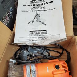 Chicago 1/4 Trimmer Router