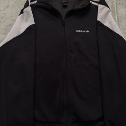 adidas logo print up sweatshirt 