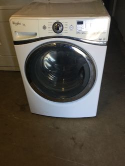 Whirlpool Commercial large tub washer/ air dries clothes as well/ one year warranty/ delivery and installation are available