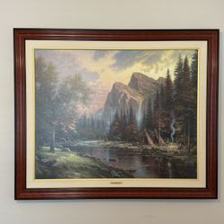 Thomas Kinkade 32”x40” Limited Edition Print 
