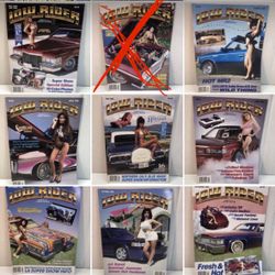 1989 Lowrider Magazines 30 Bucks Each 