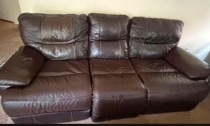 free leather recliner