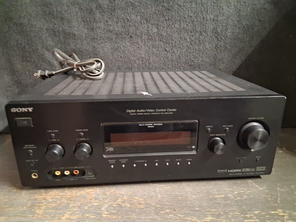 Sony 7Channel AV Receiver Amplifier 260watts Radio Hdmi Surround Sound XM Radio Connecter