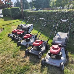 Honda mower mowers
