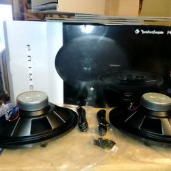 Brand New Rockford fosgate prime R169x3 6"x 9" 3-Ways 4 Ohms 65 Watts RMS Power 130 Watts Peak Power Each Speaker