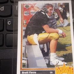 Brett Favre Football Card